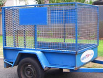 6x4 cage trailer hire perth