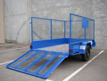 8x5 cage trailer hire perth