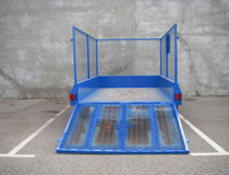 hire 8x5 cage trailer perth